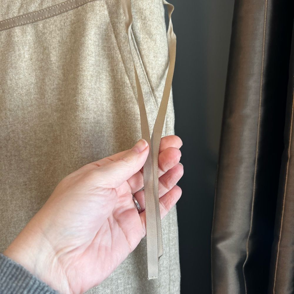 Moncler Beige Wool and Cashmere Pants - Picture 3 of 7